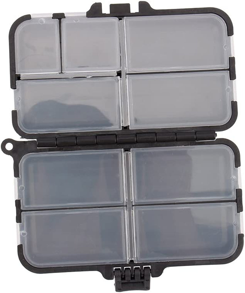 Yosoo Portable Fishing Tool Fishing Tacke Fish Lure Spoon Hook Bait Tackle Waterproof Storage Box Case Holder Container with 9 Compartments for Fishing Accessories Tool Black Sporting Goods > Outdoor Recreation > Fishing > Fishing Tackle Yosoo   