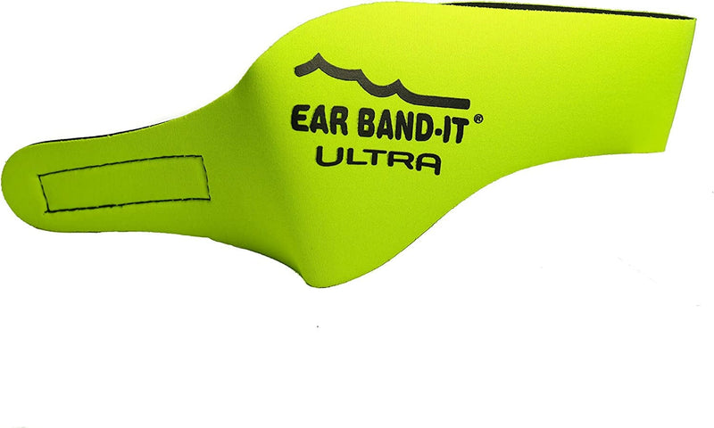 EAR BAND-IT Ultra Swimming Headband - Best Swimmer'S Headband - Keep Water Out, Hold Earplugs in - Doctor Recommended - Secure Ear Plugs - Invented by ENT Physician - Small (See Size Chart) Sporting Goods > Outdoor Recreation > Boating & Water Sports > Swimming Ear Band-It Yellow 1 Count (Pack of 1) 