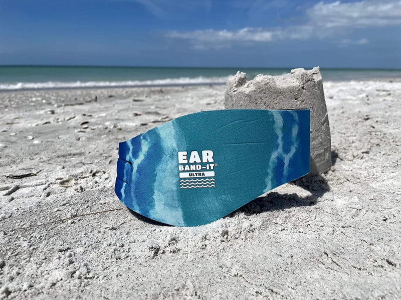 EAR BAND-IT Ultra Tie Dye Swimming Headband – ONLY Swim Ear Band Invented by ENT Doctor – Block Water Secure Earplugs – Kid & Adult Sizes – Recommended Water Protection for Bath, Shower, Pool, Beach Sporting Goods > Outdoor Recreation > Boating & Water Sports > Swimming Ear Band-It   