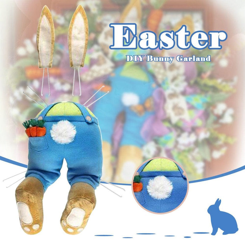 Easter Diy Thief Bunny Butt with Ears Cartoon Bunny Shape Cute Decoration Home & Garden > Decor > Seasonal & Holiday Decorations Hozxclle   