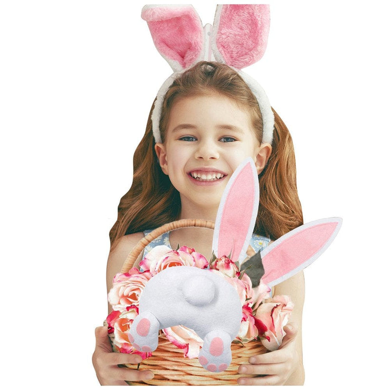 Easter Door Decorations Bunny Butt Wreath Kit Easter Spring Outdoor Hanging Home & Garden > Decor > Seasonal & Holiday Decorations MIARHB   