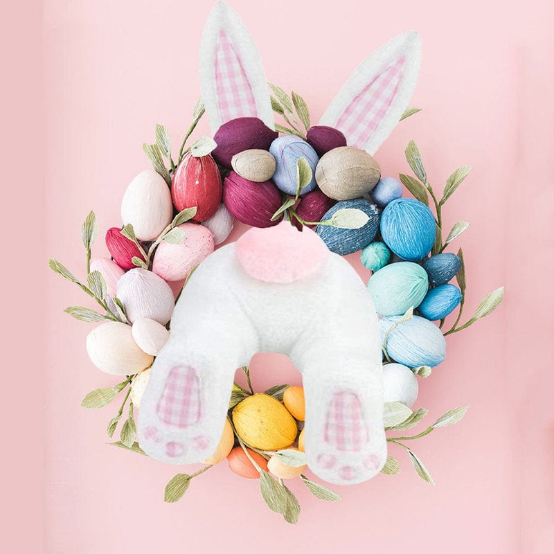 Easter Door Decorations Bunny Butt Wreath Kit Easter Spring Outdoor Hanging Home & Garden > Decor > Seasonal & Holiday Decorations MIARHB   