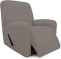 Easy-Going Thickened Recliner Stretch Slipcover, Sofa Cover, Furniture Protector with Elastic Bottom, 4 Pieces Couch Shield, Sturdy Fabric Slipcover for Kids Children (Recliner Gray) Home & Garden > Decor > Chair & Sofa Cushions Easy-Going Taupe  