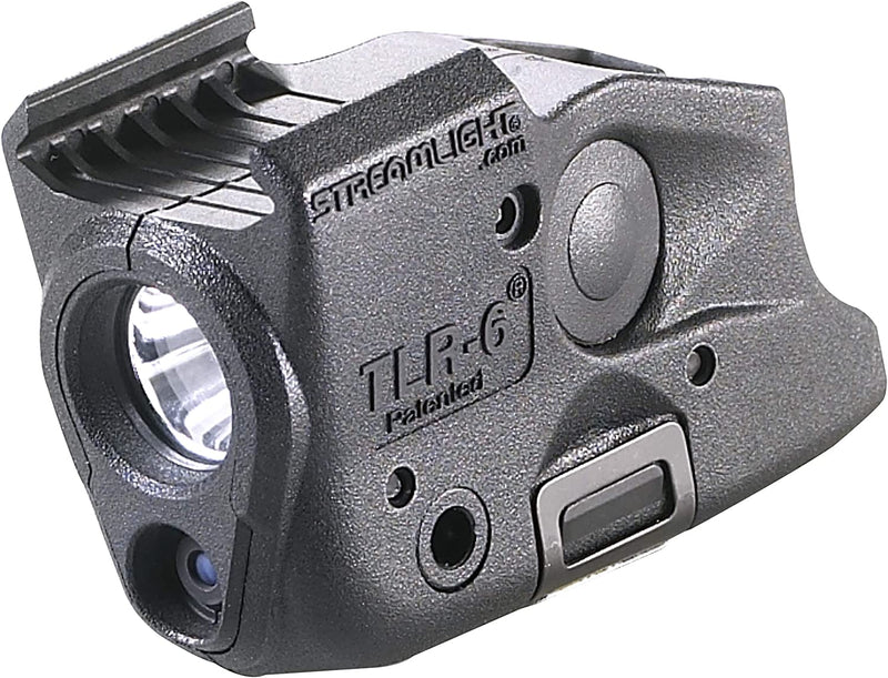 Streamlight 69272 TLR-6 100-Lumen Pistol Light with Integrated Red Aiming Laser Designed Exclusively and Solely for Glock 23 (Gen 2)/26/27/28/33/39, Black Sporting Goods > Outdoor Recreation > Fishing > Fishing Rods Streamlight Inc Black For Glock Gen 3 17/19/21/22/30/31 Gen 4 17/19/20/21/22/23/29/35 