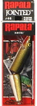 Rapala Jointed 09 Fishing Lures Sporting Goods > Outdoor Recreation > Fishing > Fishing Tackle > Fishing Baits & Lures Rapala Gold  
