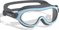 COPOZZ Swimming Goggles for Kids 6-14, Wide View Youth Swim Goggles No Leaks Antifog Crystal Clear Water Pool Swim Goggles Sporting Goods > Outdoor Recreation > Boating & Water Sports > Swimming > Swim Goggles & Masks COPOZZ Light Blue/Deep Blue  