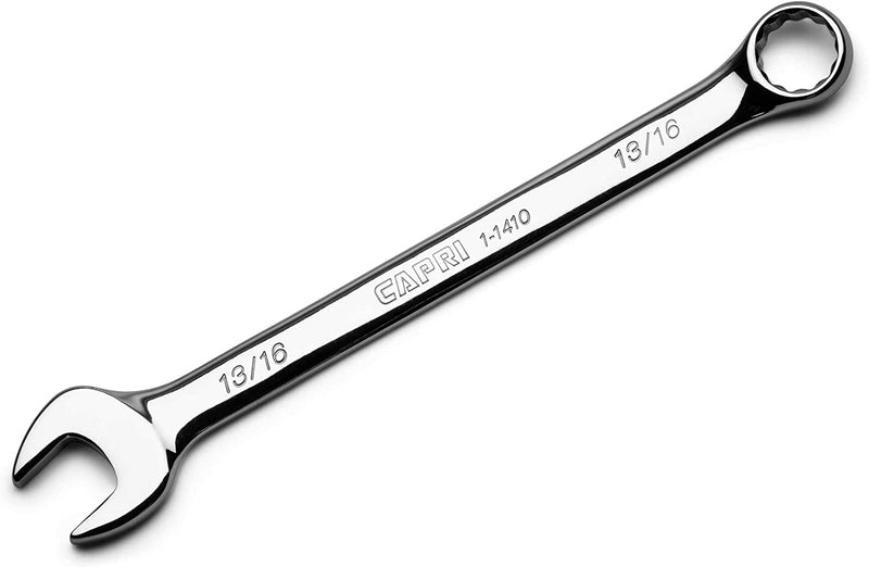 Capri Tools 1/4-Inch Combination Wrench, 12 Point, SAE, Chrome (1-1401) Sporting Goods > Outdoor Recreation > Fishing > Fishing Rods Capri Tools 13/16"  