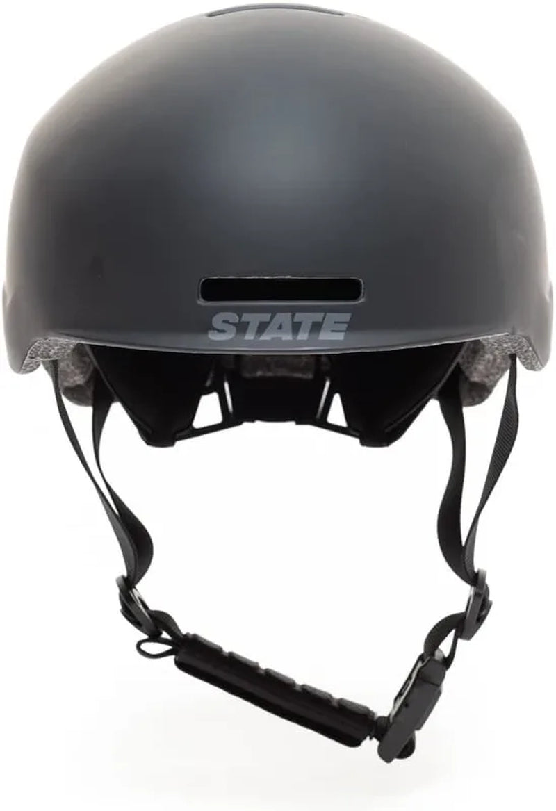 State Bicycle Co. - Commute Helmet 1 - Black - Medium (55-59Cm) Sporting Goods > Outdoor Recreation > Cycling > Cycling Apparel & Accessories > Bicycle Helmets State Bicycle Company   