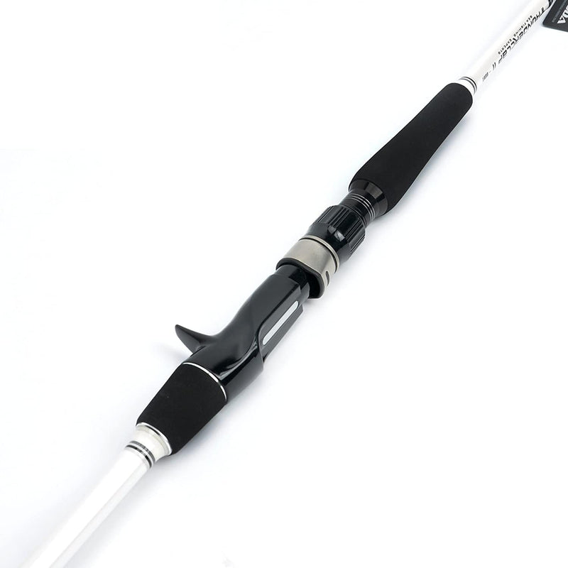 Ecooda 2-Pieces Saltwater Offshore Casting/Spinning Carbon Fiber Boat Fishing Rod Portable Travel Fishing Rod with Pearlized Color Rod Tip (Length 6＇6＂/7＇6＂/8＇6＂ Max Drag 35/44/57 LB) Sporting Goods > Outdoor Recreation > Fishing > Fishing Rods ECOODA   