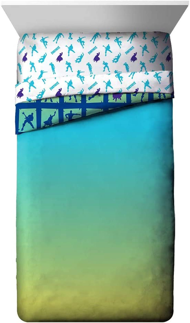 Jay Franco Fortnite Boogie Bomb 7 Piece Full Bed Set - Includes Reversible Comforter & Sheet Set - Super Soft Fade Resistant Microfiber Bedding (Official Fortnite Product) Home & Garden > Linens & Bedding > Bedding Jay Franco & Sons, Inc.   
