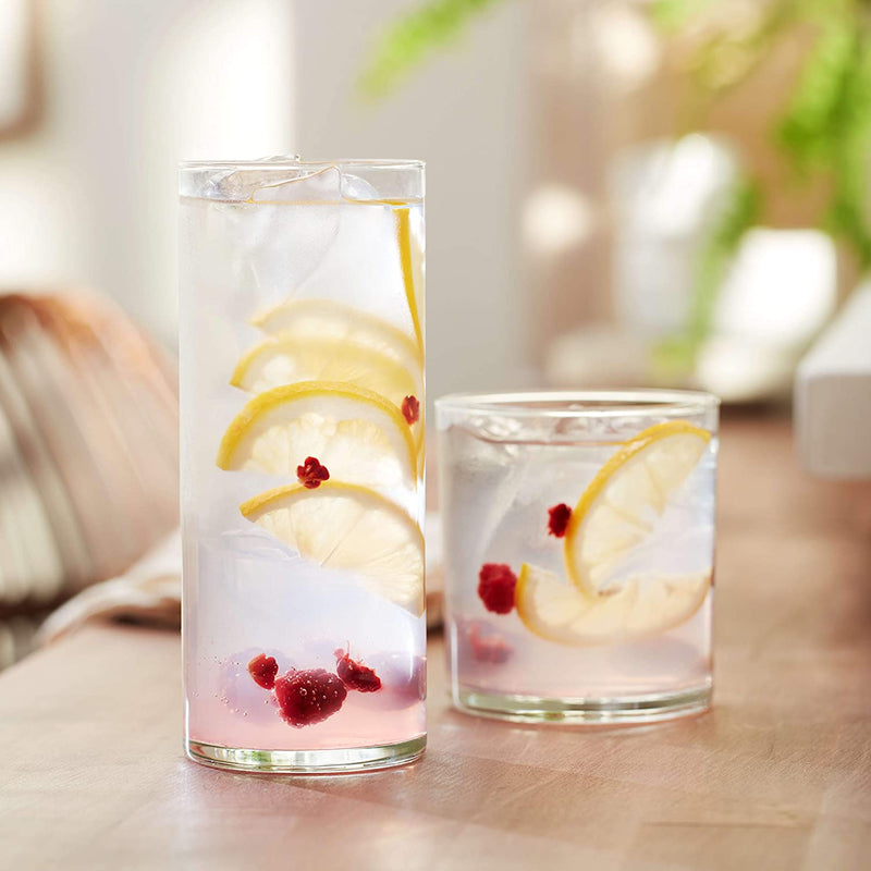 Libbey Miles 16-Piece Tumbler and Rocks Glass Set Home & Garden > Kitchen & Dining > Tableware > Drinkware Libbey   