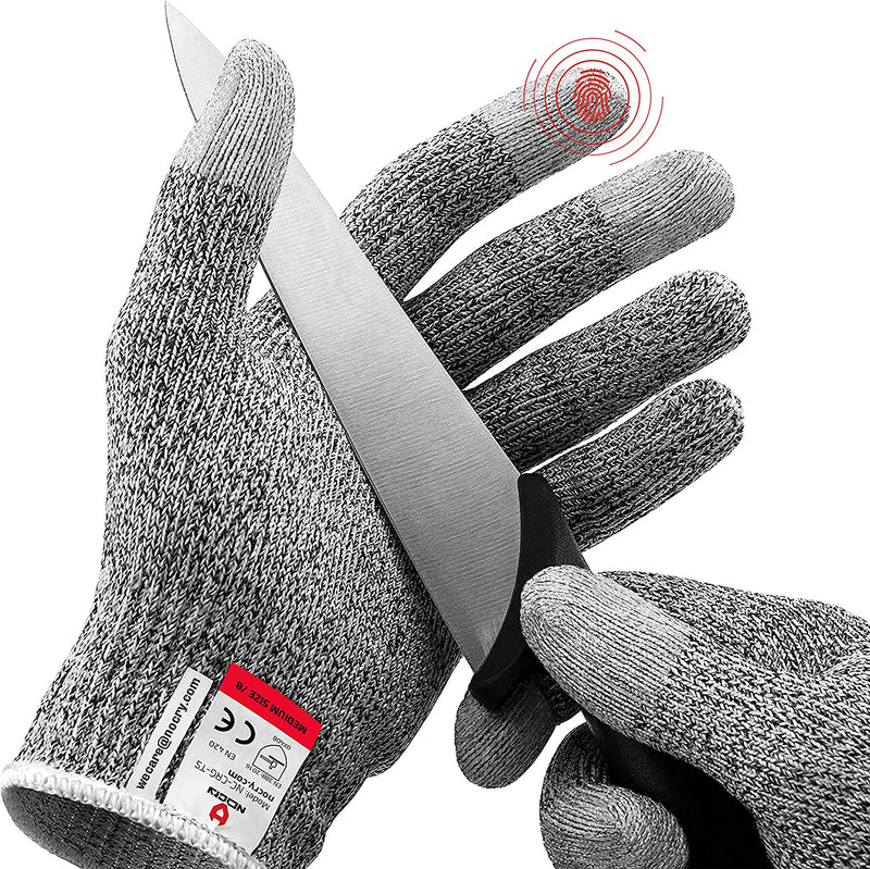 Nocry Cut Resistant Gloves - Ambidextrous, Food Grade, High Performance Level 5 Protection. Size Small, Complimentary Ebook Included Home & Garden > Kitchen & Dining > Kitchen Tools & Utensils NoCry Touchscreen Medium 