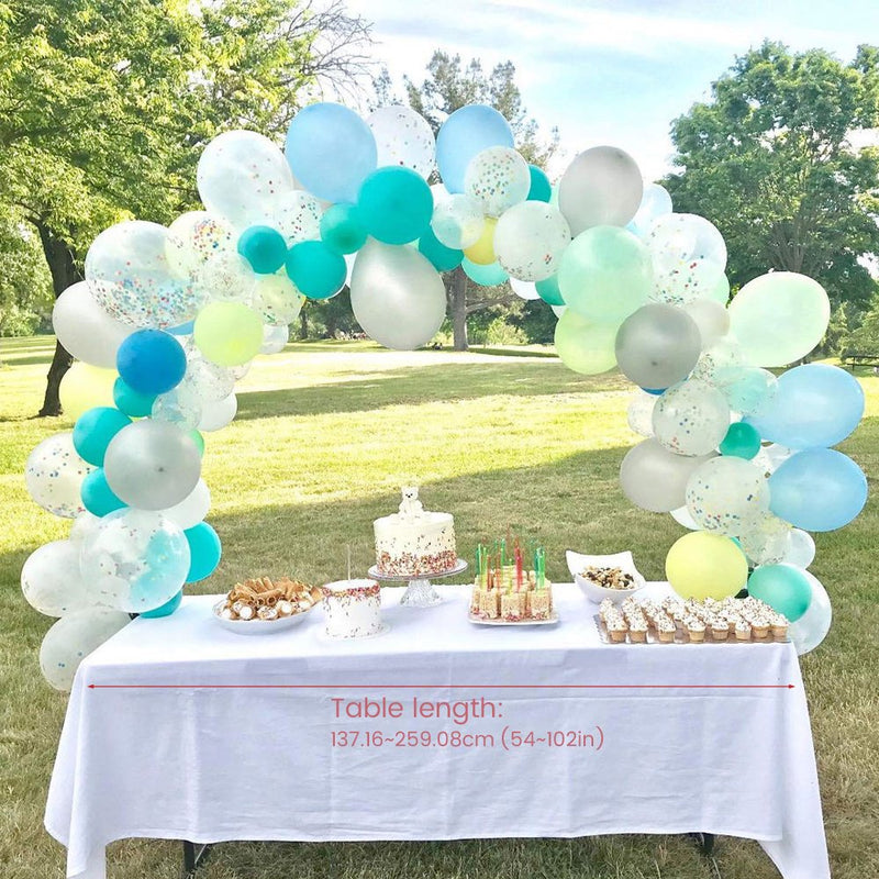 HOTBEST Balloon Arch Kit 12Ft Adjustable Balloon Arch Stand with Tie Tool +Clip Balloon Strip for Wedding Christmas Birthday Outdoor Party Supplies Decoration(No Ballons) Home & Garden > Decor > Seasonal & Holiday Decorations& Garden > Decor > Seasonal & Holiday Decorations HOTBEST   