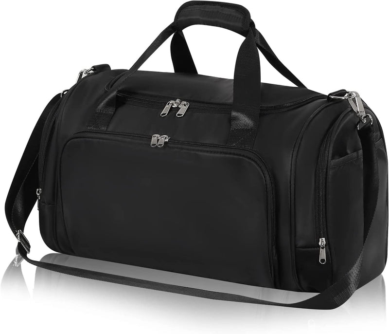 Travel Duffle Bag with Shoe Compartment Sports Gym Duffel Bags for Women
