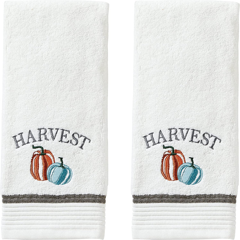 SKL Home Nature'S Harvest Bath Towel, White,24" X 48 Home & Garden > Linens & Bedding > Towels SKL Home Hand Towel Set  