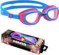 Kids Swim Goggle, OMID Comforatable Swimming Goggles for Child with Anti-Fog Crystal Vision UV Protection Age 3-12 Sporting Goods > Outdoor Recreation > Boating & Water Sports > Swimming > Swim Goggles & Masks OMID A2-blue Pink  