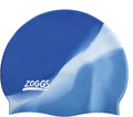 Zoggs Adult Swimming Caps, Comfortable Adult Swimming Hat, Non-Slip Lining Adult Swimming Hat, Shaped Swimming Cap, Chlorine Beating Zoggs Swim Cap (One Size) Sporting Goods > Outdoor Recreation > Boating & Water Sports > Swimming > Swim Caps Zoggs Blue/Silver  
