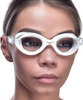 Clear Optics Swimming Goggles // Swim Workouts - Open Water // Indoor - Outdoor Line