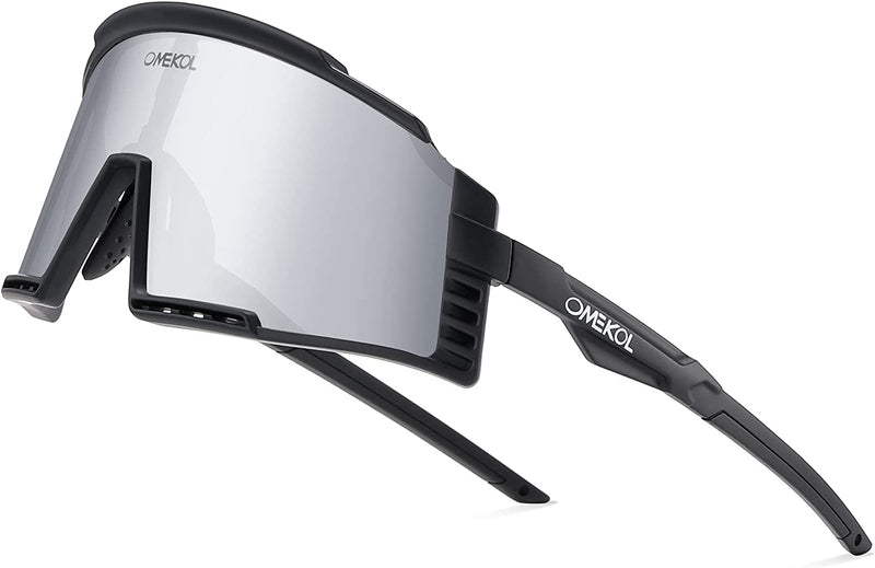 OMEKOL Sports Baseball Sunglasses Cycling Glasses Mountain Bike Goggles MTB Riding Bicycle Eyewear Outdoor Sporting Goods > Outdoor Recreation > Cycling > Cycling Apparel & Accessories OMEKOL F8  