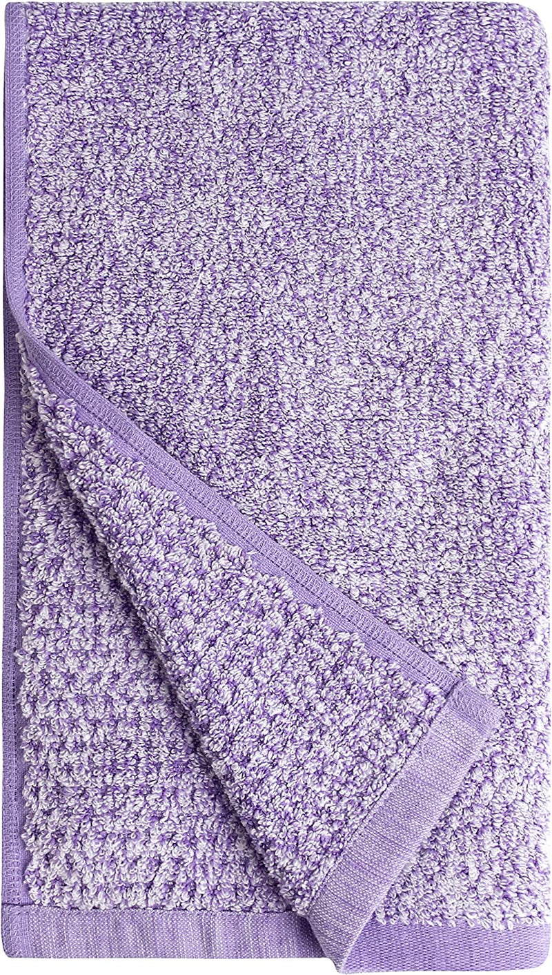 Everplush Diamond Jacquard Hand Towel Set, 4 X (16 X 30 In), Khaki, 4 Count Home & Garden > Linens & Bedding > Towels Everplush Lavender 4 x Hand Towels (16 x 30 in) 