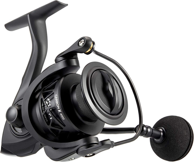 Piscifun Carbon X Spinning Reels, Light to 5.1Oz, 5.2:1-6.2:1 High Speed Gear Ratio, Carbon Frame and Rotor, 10+1 Shielded BB, Smooth Powerful Freshwater and Saltwater Spinning Fishing Reel Sporting Goods > Outdoor Recreation > Fishing > Fishing Reels Piscifun 4000  