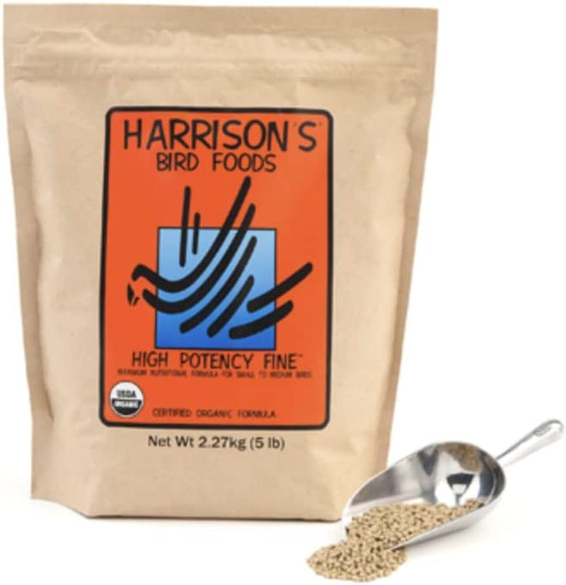 Harrisons Bird Foods High Potency Fine 5Lb … Animals & Pet Supplies > Pet Supplies > Bird Supplies > Bird Food Harrison's Bird Foods   
