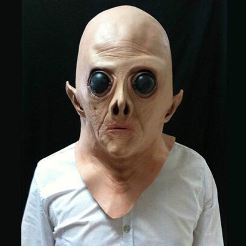 Sarkoyar Festival Scary Disgusting Vinyl Big Eyes Alien Mask Costume Party Cosplay Props Apparel & Accessories > Costumes & Accessories > Masks Sarkoyar   