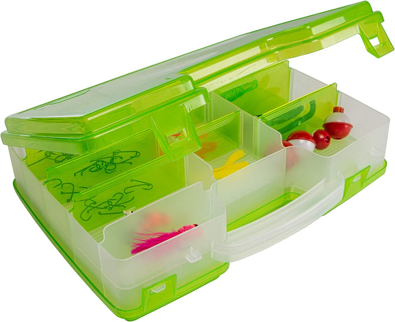 Plano Lets Fish Satchel Tackle Box Sporting Goods > Outdoor Recreation > Fishing > Fishing Tackle Plano Green  