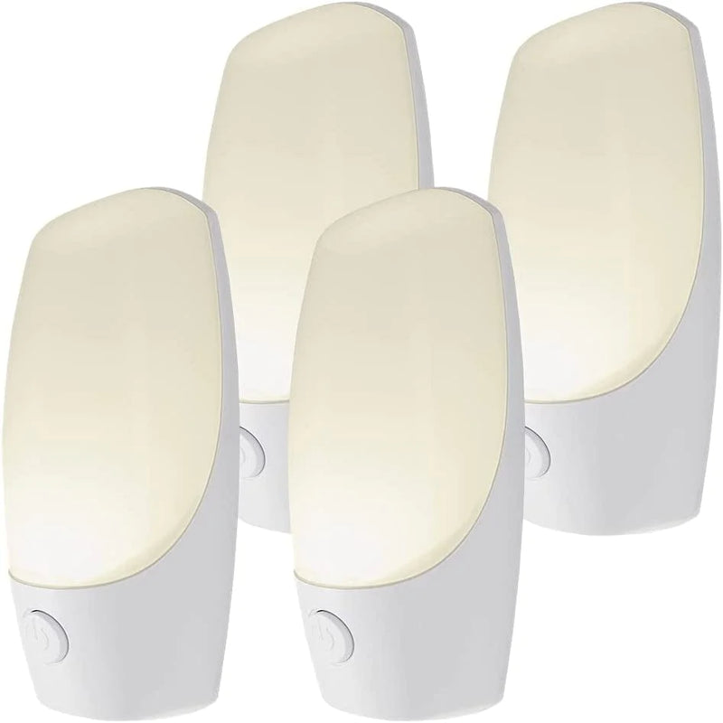 Energizer LED Night Light, Manual On/Off Switch, Plug-In, Ul-Certified, Energy Efficient, Ideal for Bedroom, Bathroom, Nursery, Kitchen, Hallway, White, 62469, 4 Pack Home & Garden > Lighting > Night Lights & Ambient Lighting Energizer   