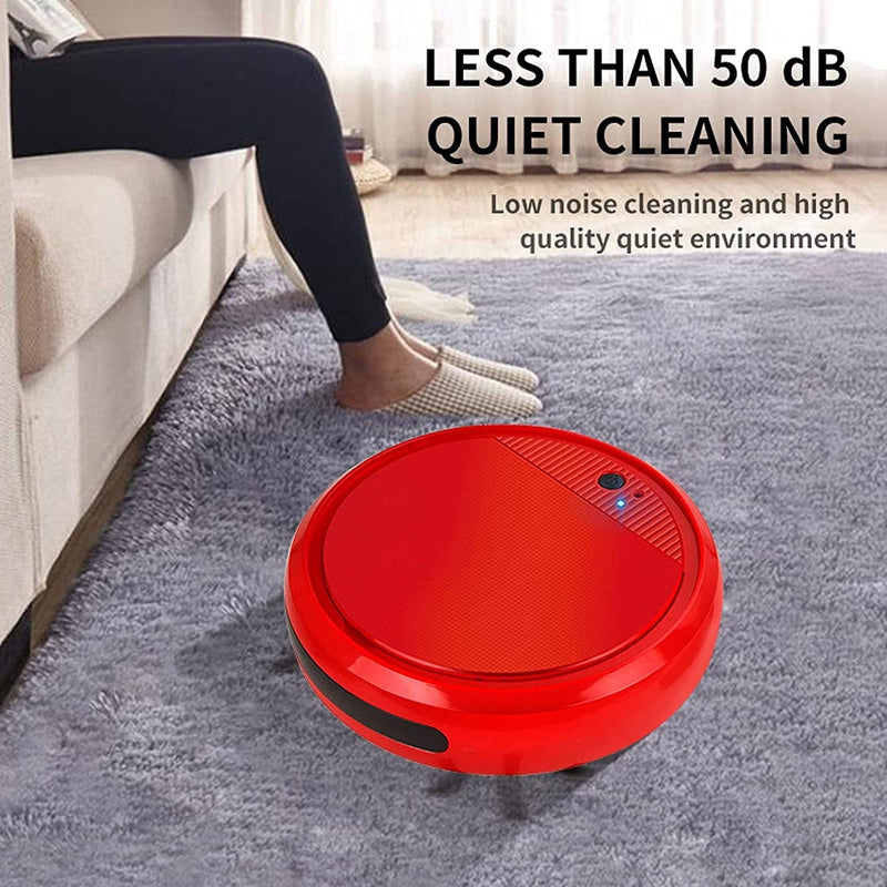 Ertuan Sweeping Robot Intelligent Vacuum Cleaner USB Charging for Home Office - Floor Cleaner Sweeping Machine Robotic, Vacuum Cleaning Tool Home Appliance, Floor Dust Sweeping Robot Vacuum Cleaner Home & Garden > Household Supplies > Household Cleaning Supplies Ertuan   