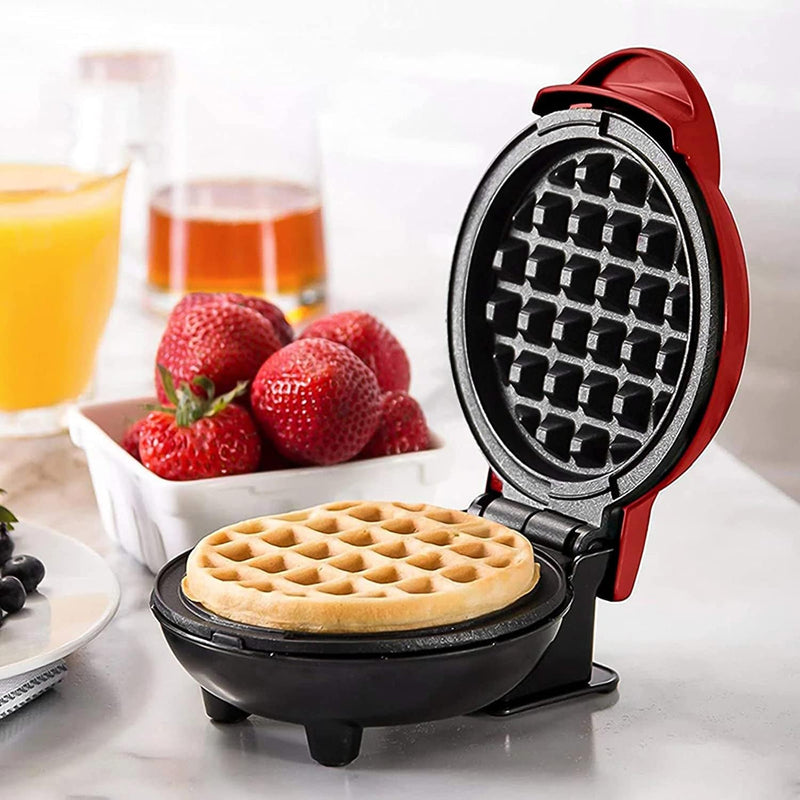 ERYUE Waffle Irons Mini Grill Machine Electirc round Griddle Sandwich Eggs Multifunctional Heating Panini Bread Poratble Home & Garden > Household Supplies > Household Cleaning Supplies ERYUE   