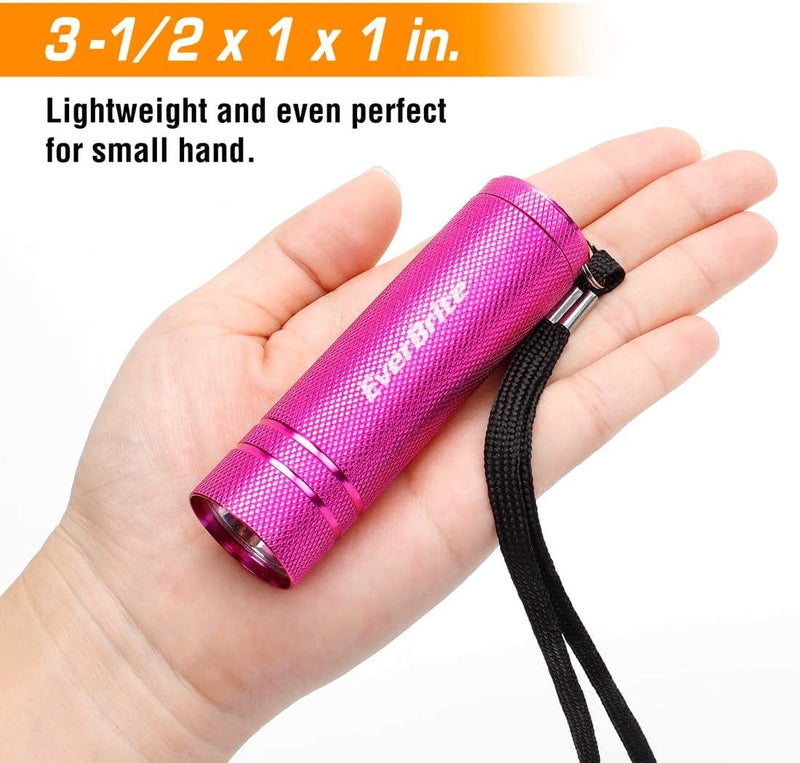 Everbrite 30-Pack Mini Flashlight Set, Aluminum LED Handheld Torches with Lanyard, Assorted Colors, 90 Batteries Included for EDC, Party Favors, Night Reading, Camping, Power Outage, Emergency Hardware > Tools > Flashlights & Headlamps > Flashlights HANZGHOU GREATSTAR INDUSTRIAL CO.LTD   