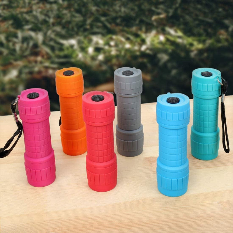 Everbrite 9-LED Flashlight 6-Pack Compact Handheld Torch Assorted Colors with Lanyard 3AAA Battery Included (Hurricane Supplies, Camping) Hardware > Tools > Flashlights & Headlamps > Flashlights HANGZHOU GREATSTAR INDUSTRIAL CO.,LTD   