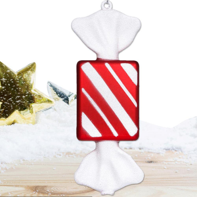 Ibaste Christmas Candy Decorations for Tree Large Candy Sweet Decorative Ornaments for Christmas Tree Candy Sweet Pendant Decoration Party Supplies Applied Home & Garden > Decor > Seasonal & Holiday Decorations& Garden > Decor > Seasonal & Holiday Decorations iBaste 4. Flat square diagonal stripes  
