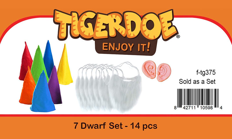 Tigerdoe Dwarf Costumes - Group Costumes for Halloween - Storybook Costumes - Fairy Tale Costumes - Gnome Costume  Tigerdoe   