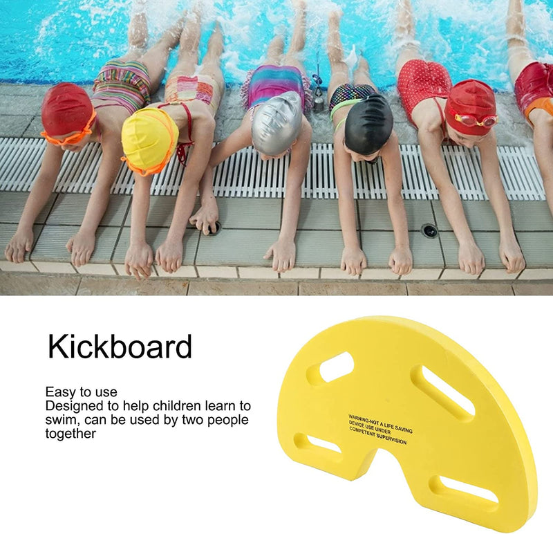 Swimming Board, Unisex Swimming Board for Kids and Adults, Swimming Kickboard Training Equipment with Handles for Swimming Exercise Sporting Goods > Outdoor Recreation > Boating & Water Sports > Swimming plplaaoo   