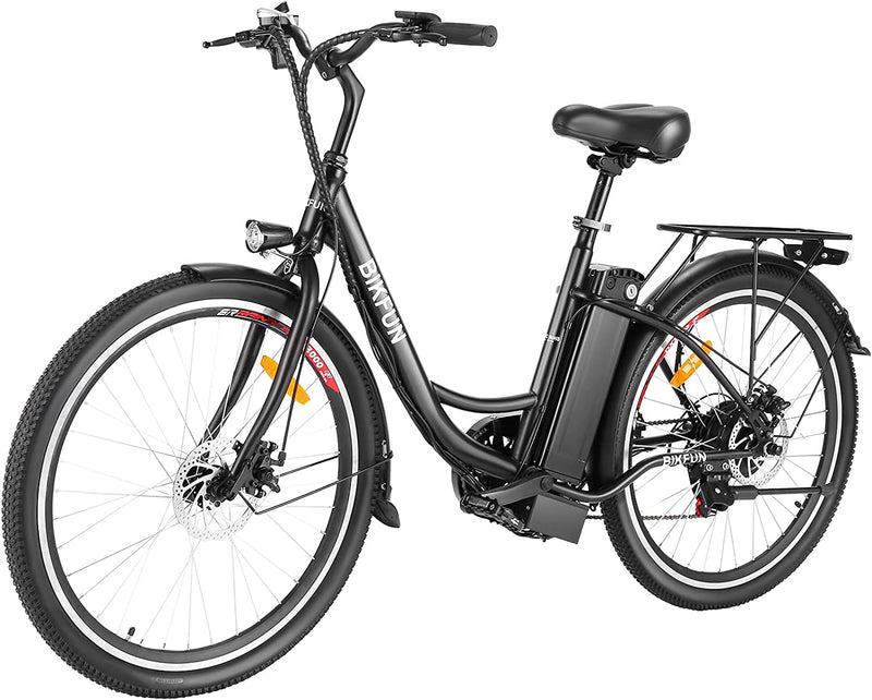 ANCHEER Electric Bike for Adult, Ebike 26" 350W, Electric Bike with 36V 15Ah Removable Battery up to 50 Miles, Commute and Travel Electric Professional 7 Speed E-Bike
