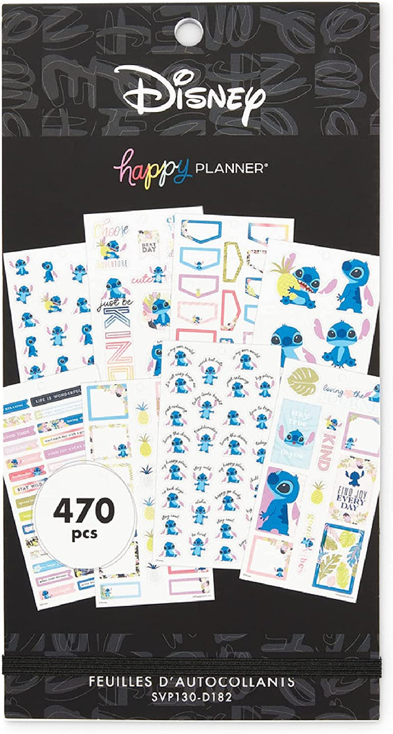 Happy Planner Disney Whimsy Teacher Sticker Sheets, Teacher-Planner Stickers, Back-To-School Accessories, Sticker Pads for Planners, 30 Sheets, 914 School-Themed Stickers Sporting Goods > Outdoor Recreation > Winter Sports & Activities The Happy Planner Aloha Stitch  