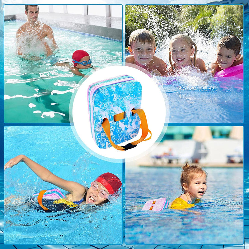 Pomobie Back Float, Swim Belt Bubble Adjustable Split Foam Learning Safety Camouflage Training Board Pool Floaties for Kids and Adultstoddlers Swimming Beginners Floats Swim Lessons Equipment Sporting Goods > Outdoor Recreation > Boating & Water Sports > Swimming FungPull   