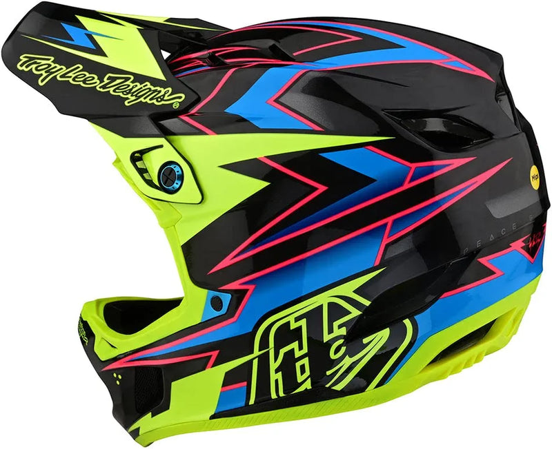 Troy Lee Designs D4 Carbon Full Face Mountain Bike Helmet for Max Ventilation Lightweight MIPS EPP EPS Racing Downhill DH BMX MTB - Adult Men Women Sporting Goods > Outdoor Recreation > Cycling > Cycling Apparel & Accessories > Bicycle Helmets Troy Lee Designs   