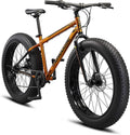 Mongoose Argus ST & Trail Youth/Adult Fat Tire Mountain Bike, 11-19 Inch Aluminum Hardtail Frame, Multiple Colors