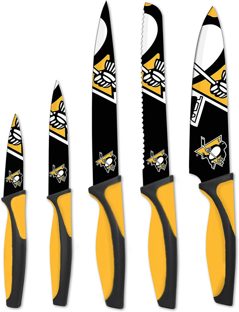 The Sports Vault NHL Unisex Kitchen Knives Home & Garden > Kitchen & Dining > Kitchen Tools & Utensils > Kitchen Knives The Sports Vault Team Color Pittsburgh Penguins One Size