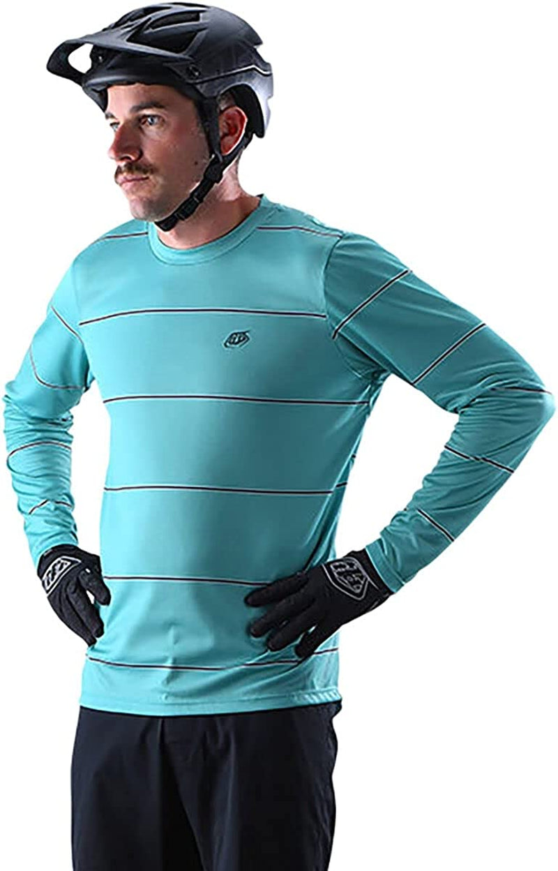 Troy Lee Designs Cycling MTB Bicycle Mountain Bike Jersey Shirt for Men, Flowline LS Revert Sporting Goods > Outdoor Recreation > Cycling > Cycling Apparel & Accessories Troy Lee Designs   