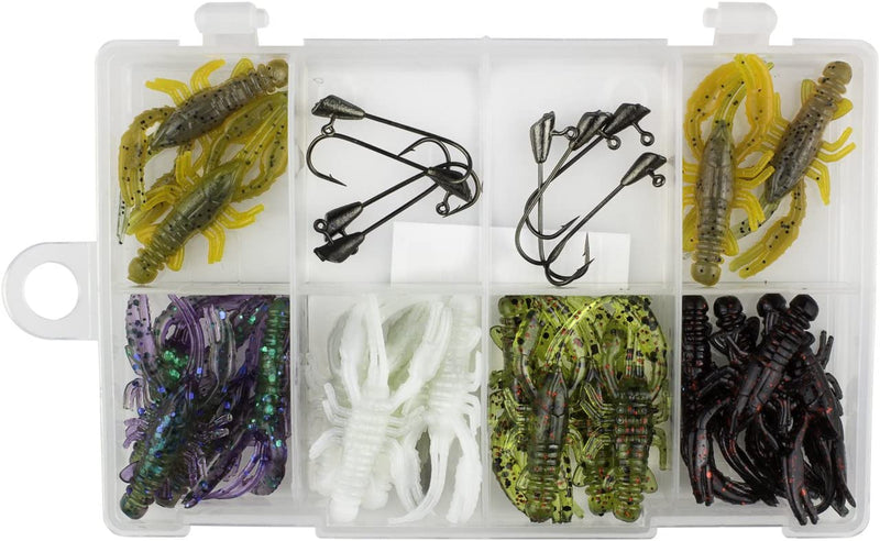 Trout Magnet Leland'S Lures Trout Slayer 28 Piece Fishing Kit, Includes 20 Crawdad Bodies and 8 Size 6 Long Shank Hooks, Great for Small Streams and Lakes, Catches All Species, Sporting Goods > Outdoor Recreation > Fishing > Fishing Tackle > Fishing Baits & Lures Trout Magnet   