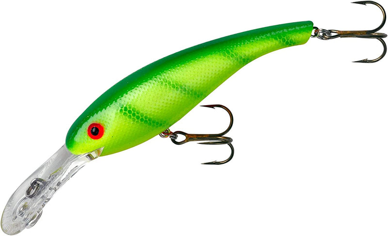 Cotton Cordell Wally Diver Walleye Crankbait Fishing Lure Sporting Goods > Outdoor Recreation > Fishing > Fishing Tackle > Fishing Baits & Lures Pradco Outdoor Brands Chartreuse Perch 3 1/8", 1/2 oz 