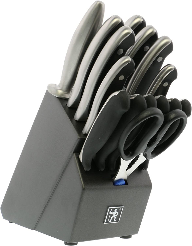 HENCKELS Forged Synergy East Meets West Knife Block Set, 16 Piece, Black Home & Garden > Kitchen & Dining > Kitchen Tools & Utensils > Kitchen Knives HENCKELS Black Forged Synergy 16-pc