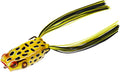 BOOYAH Poppin' Pad Crasher Topwater Bass Fishing Hollow Body Frog Lure with Weedless Hooks Sporting Goods > Outdoor Recreation > Fishing > Fishing Tackle > Fishing Baits & Lures Pradco Outdoor Brands Swamp Frog  