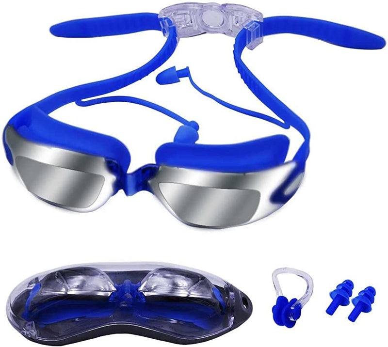 Goggles for Kids Swimming, Adult Swimming Goggles, Kids Swim Goggles Children anti Fog, Women Mens Swim Goggles