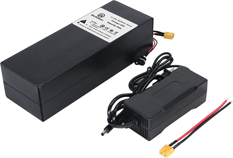 48V Ebike Battery - 10AH Li-Ion Battery Pack with 3A Charger and 20A BMS for Electric Bike Scooter Electric Motorcycle 200W 250W 350W 500W 750W 1000W Motor Sporting Goods > Outdoor Recreation > Cycling > Bicycles XIYINGSHIDAI   