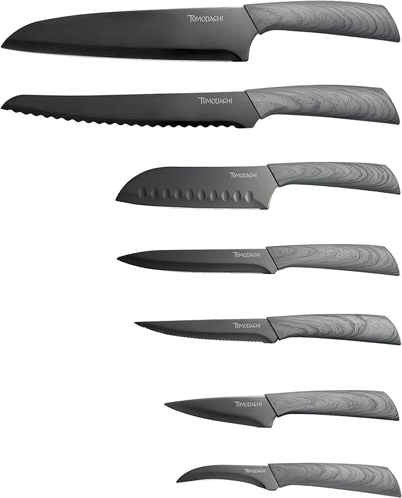 Hampton Forge Tomodachi HMC01B612L Raintree Ash – 13 Piece Knife Block Set Home & Garden > Kitchen & Dining > Kitchen Tools & Utensils > Kitchen Knives Hampton Forge   